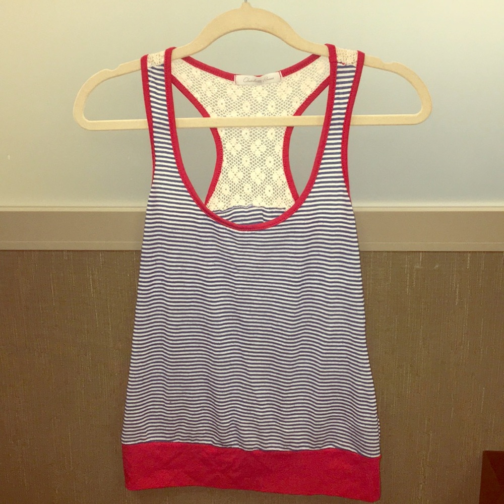 SALE ⬇️ Charlotte Russe nautical tank, S